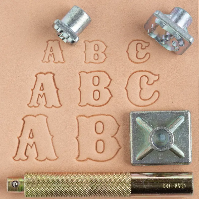 Craftool Sheridan Alphabet Leather Stamp Set 1