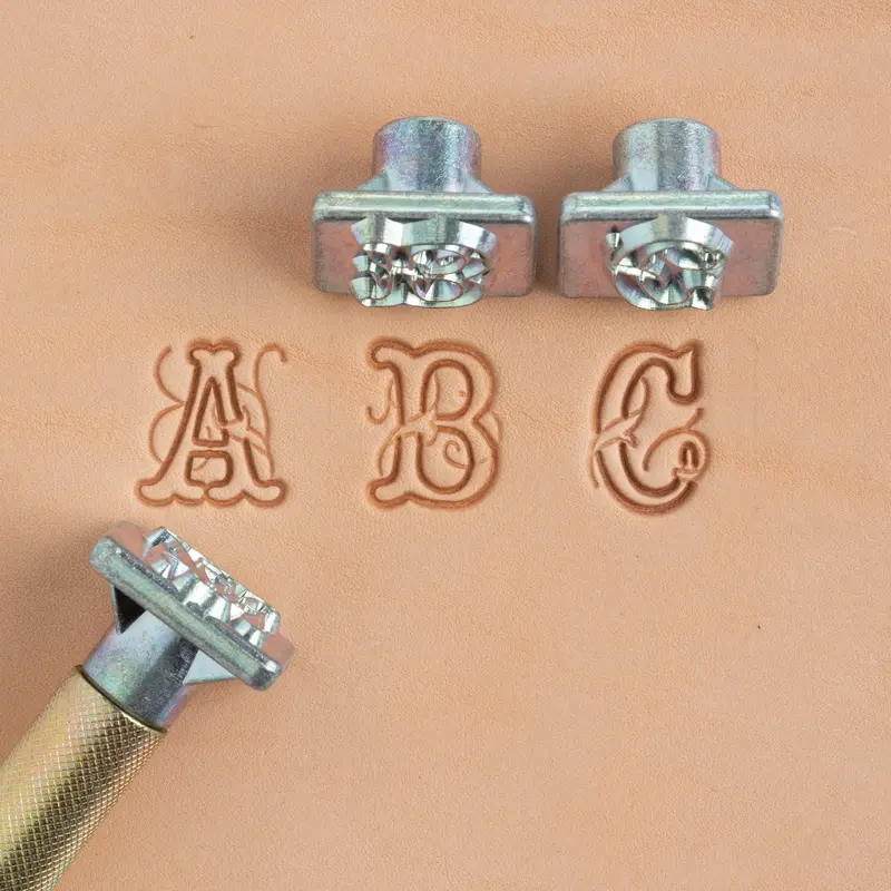 Craftool Sheridan Flourish Alphabet Stamp Collection 1