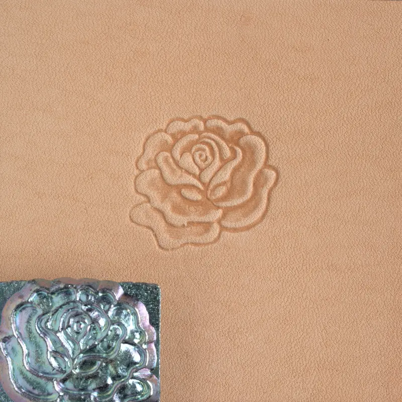 Craftool® Single Rose Stamp Head For Floral Embossing 1