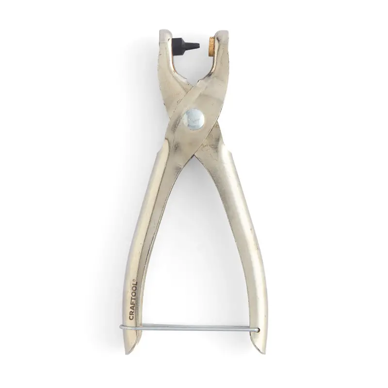 Craftool® Spring-Loaded Stitching Hole Punch For Consistent Leather Perforation 1