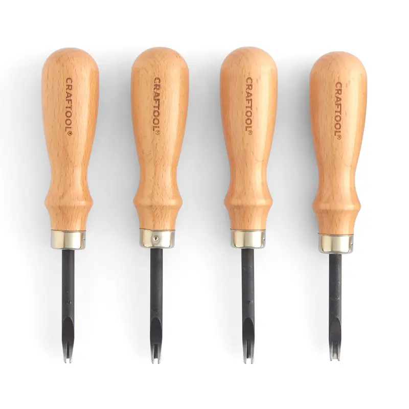 Craftool Straight Edge Beveler For Uniform Leather Edge Angles 1