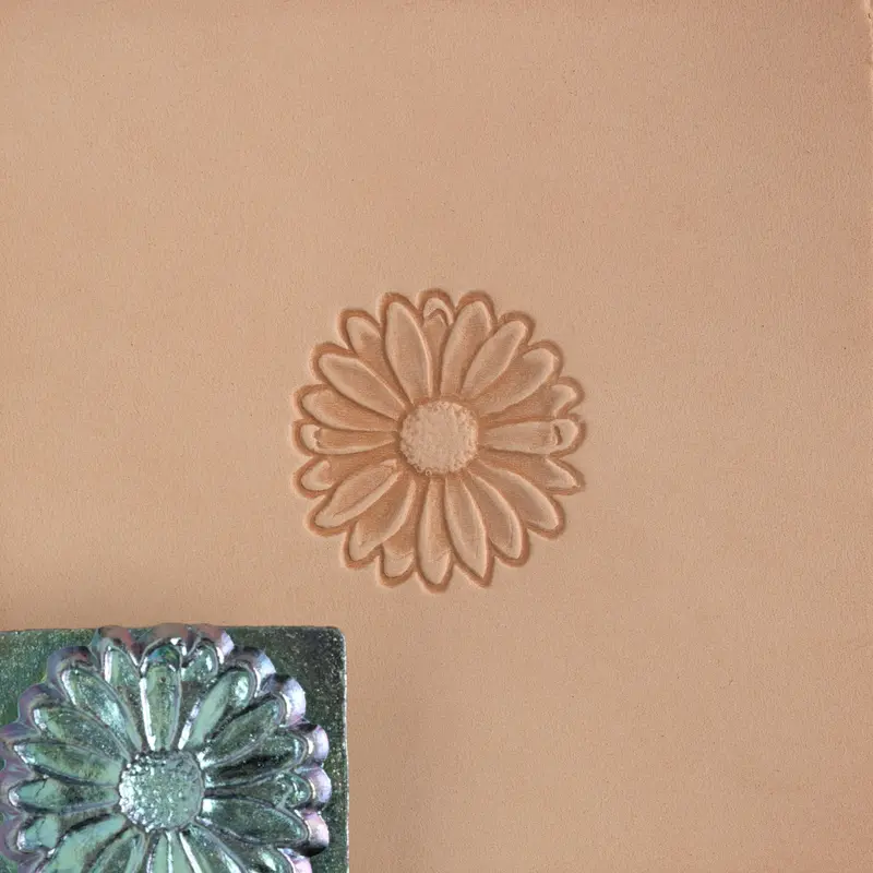 Craftool® Sunflower Design Stamp Head For Leather Embossing 1
