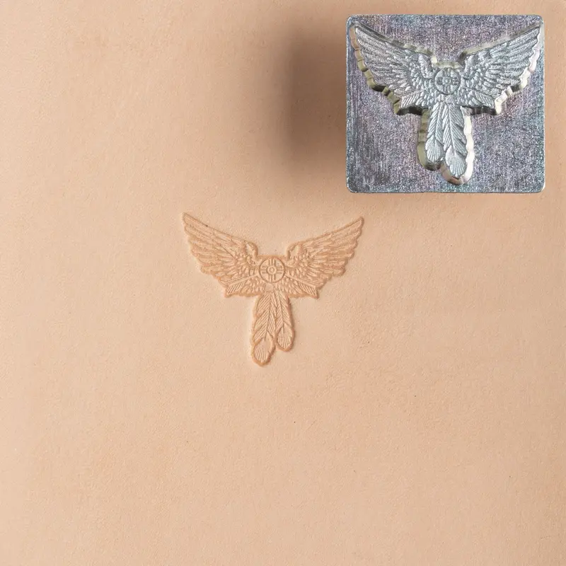 Craftool Tribal Wings Leather Stamp Head – Final Sale 1