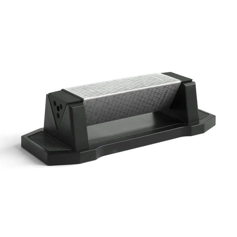 Craftool® Triple-Grit Sharpening Stone For Leather Tools 1