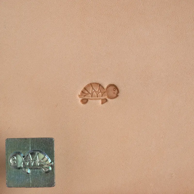 Craftool Turtle Design Small Stamp Head For Leather Embossing 1