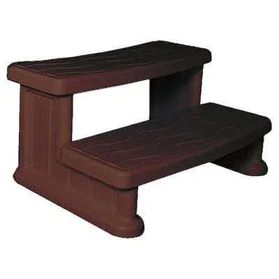 Cv Spa Side Steps In Java Finish – Non-Slip, Sturdy Spa Access Solution 1