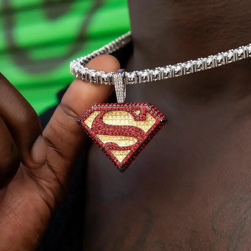 Dc Comics Superman Logo Pendant – Officially Licensed Superhero Jewelry 1