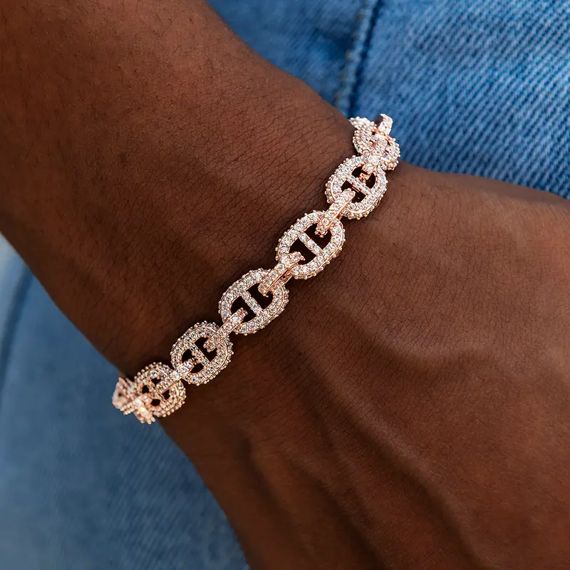 Delicate Micro Valentina Bracelet In Rose Gold 1