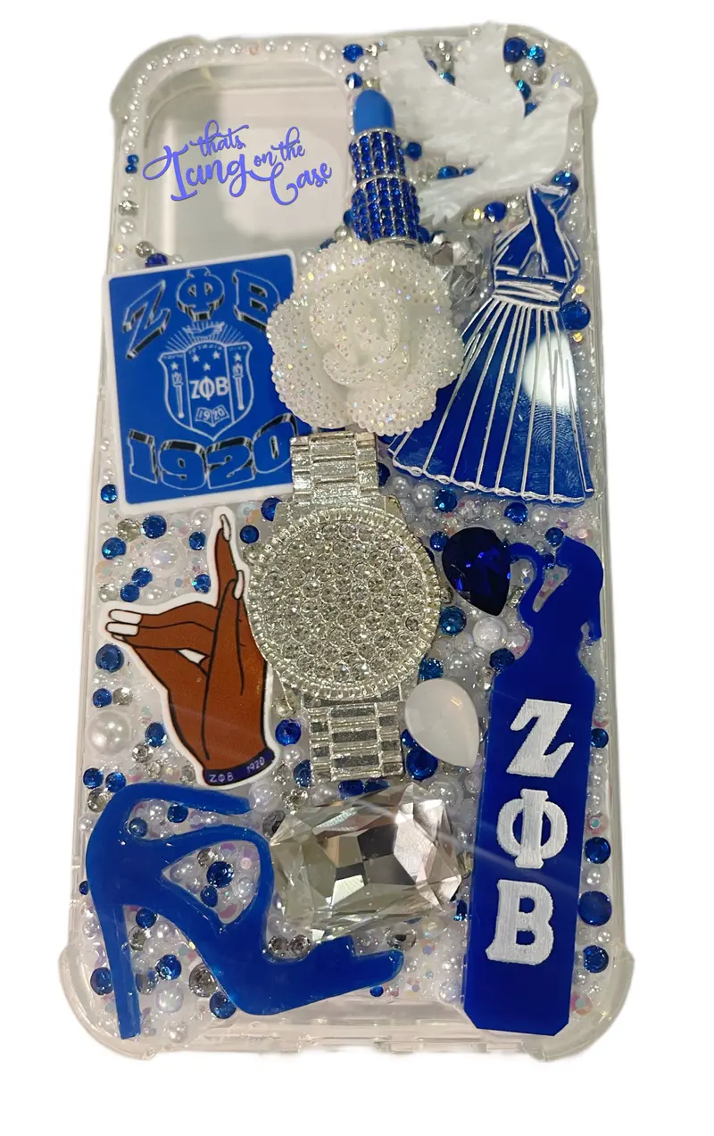 ‘Doves And Things’ Sorority Snap Case For Iphone 12 Pro Max With Reinforced Corner Protection 1