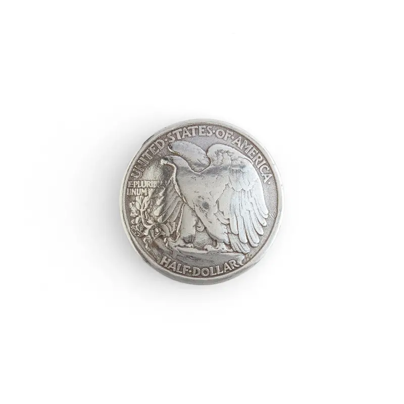 Eagle Half-Dollar Style Decorative Concho 1