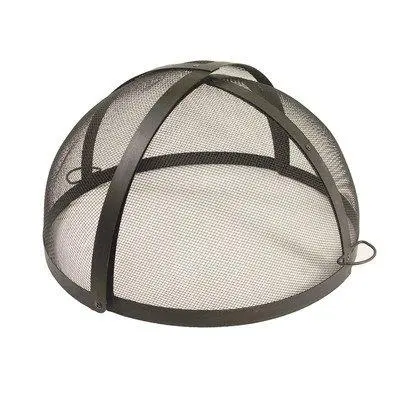 Easy Access 28-Inch Fire Pit Spark Screen For Outdoor Safety 1