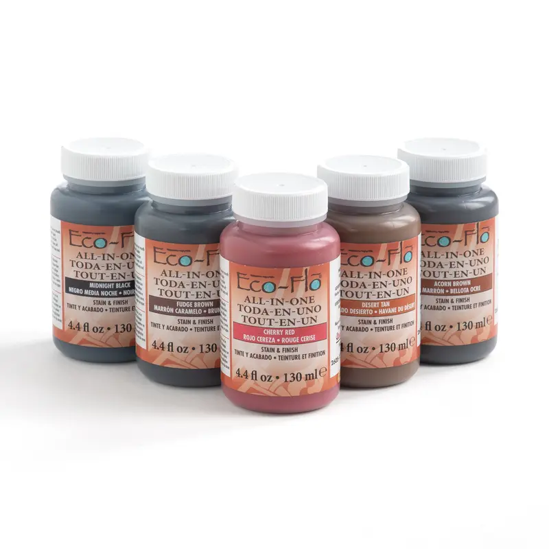 Eco-Flo All-In-One Leather Stain And Topcoat 1