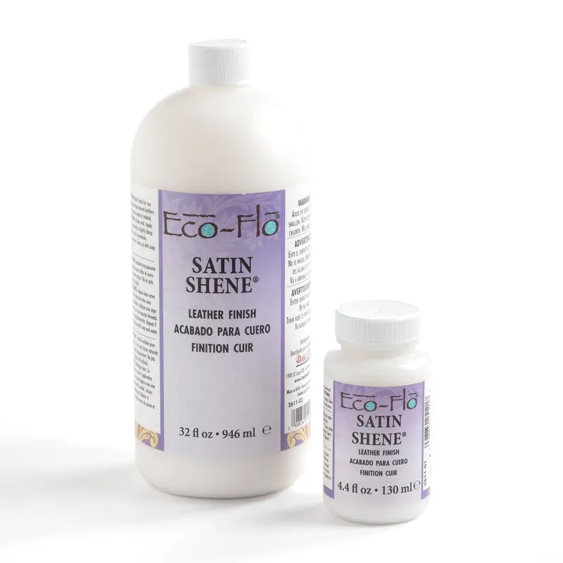 Eco-Flo Satin Sheen Leather Finish 1