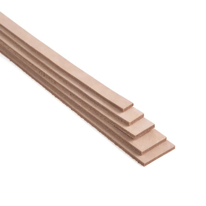Economy Vegetable-Tanned Leather Strip 1