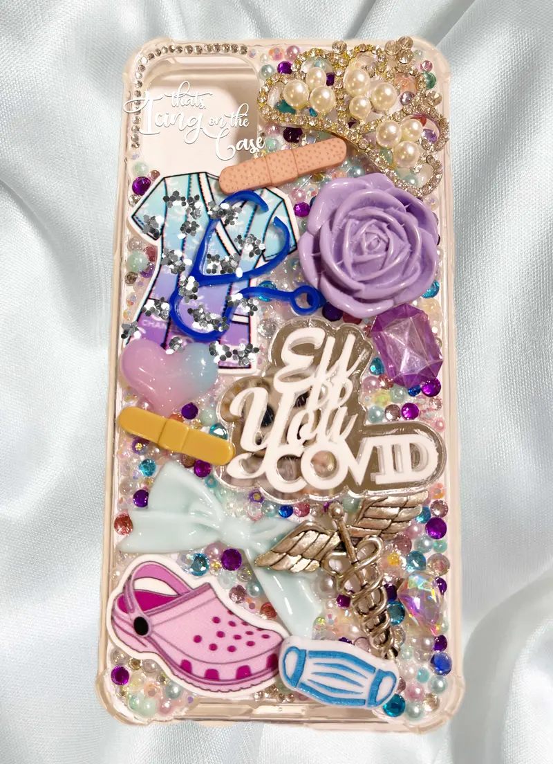Eff You Covid Iphone 11 Pro Max Medical-Themed Snap Case With Durable Bumper Guard 1