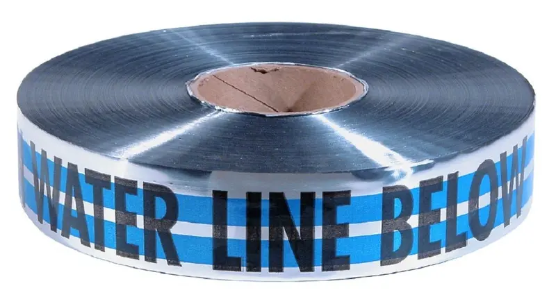 Empire Magnatec Premium Detectable Water Line Tape — 2" × 1000', Class A 1