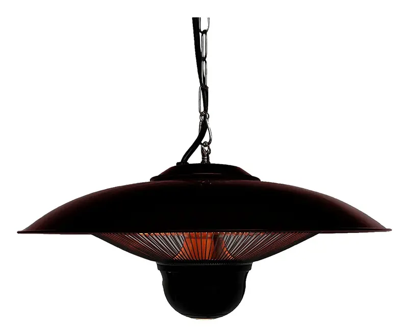 Ener-G+ Indoor/Outdoor Electric Patio Heater With Led Light & Remote – Black 1