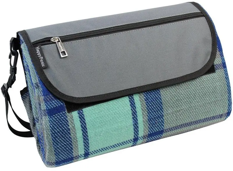 Extra-Large Waterproof Picnic Blanket – 87X67 Inch Sandproof Outdoor Mat With Carry Tote 1