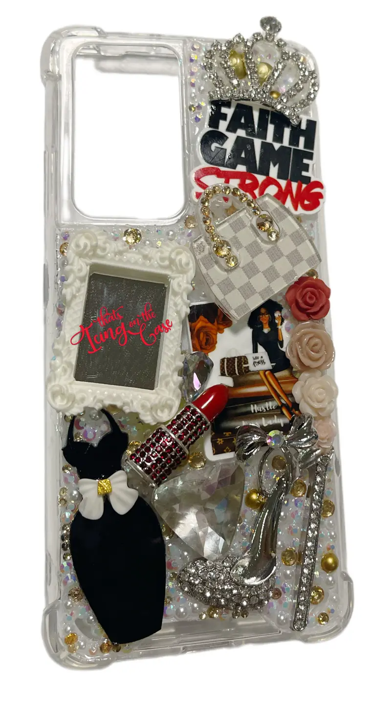 ‘Faith Game Strong’ Snap-On Case For Samsung Galaxy S21 Ultra With Protective Bumper 1