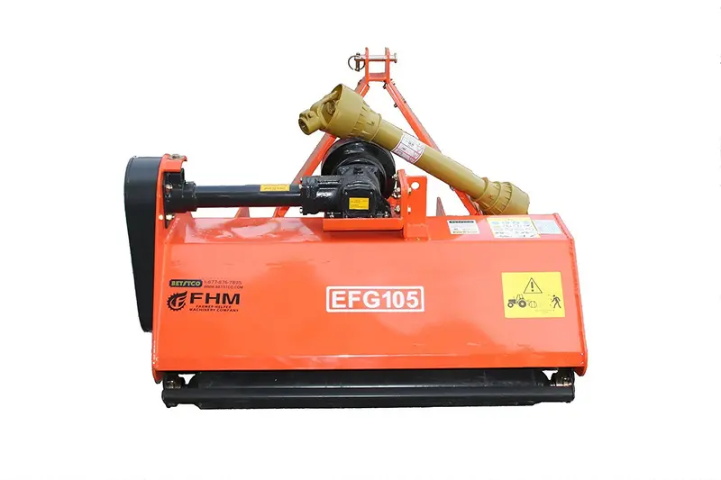 Farmer Helper Fh-Ef105 Field Flail Mower – 41-Inch Width, Category I 3-Point Hitch, 16+ Hp Tractor Rated 1