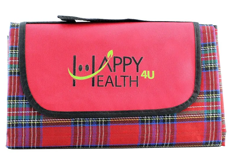 Festival-Ready Red Beach Blanket – Compact Picnic Basket Companion 1