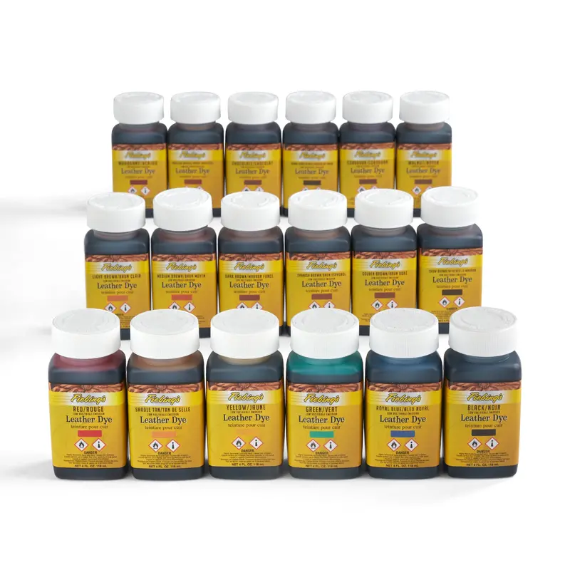 Fiebing’S Low-Voc Leather Dye Collection 1
