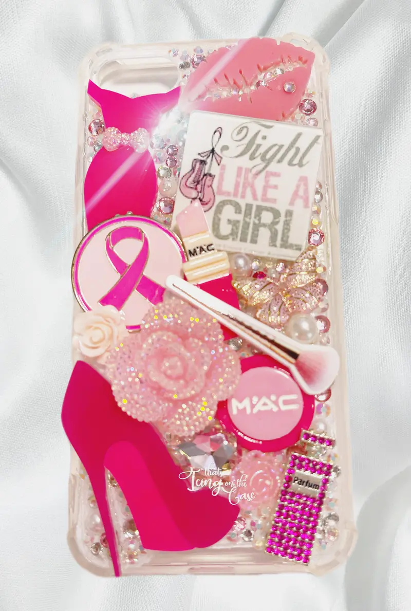Fight Like A Girl Iphone 7 / Se Snap Case – Lightweight Bumper Protection 1