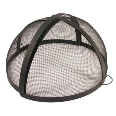 Foldable 40-Inch Fire Pit Spark Screen – Portable Protective Cover For Campfires And Backyard Pits 1