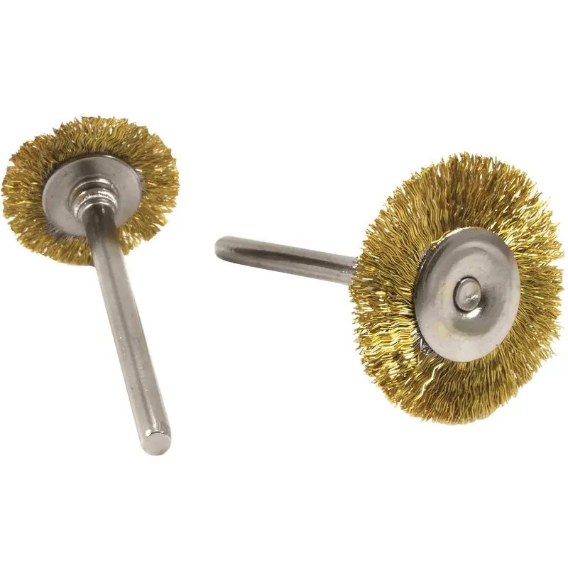 Forney Brass Brush Set – 2-Piece Cleaning Kit For Precision Surfaces 1