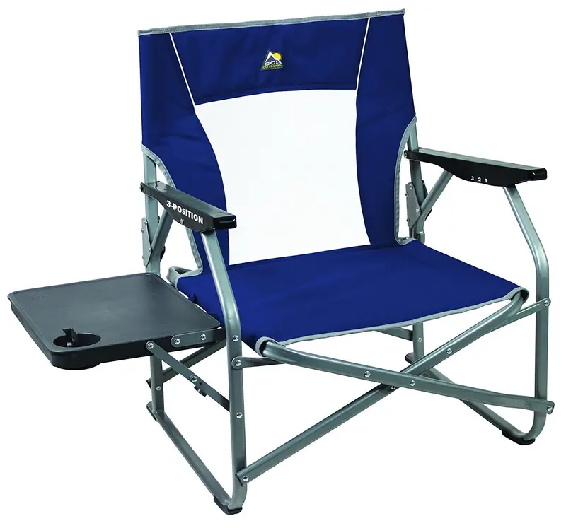 Gci Outdoor Low-Profile Folding Lawn Chair – 3-Position Reclining Portable Seat For Backyard Or Tailgating 1