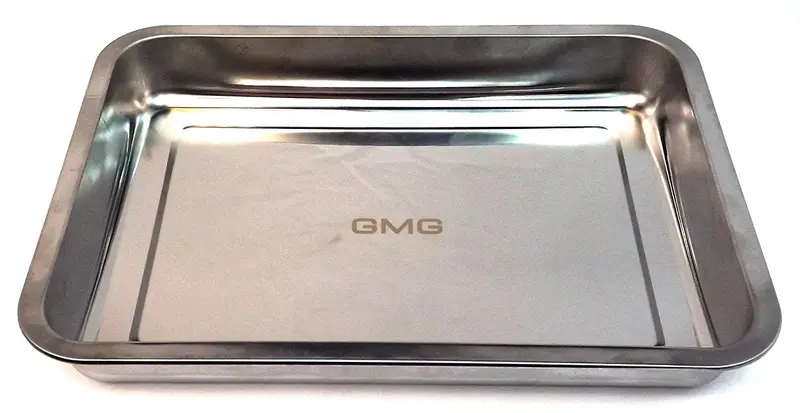 Gmg Stainless Steel Large Grill Pan – Compatible With Gmg Pellet Grills (Model Gmg-4016) 1