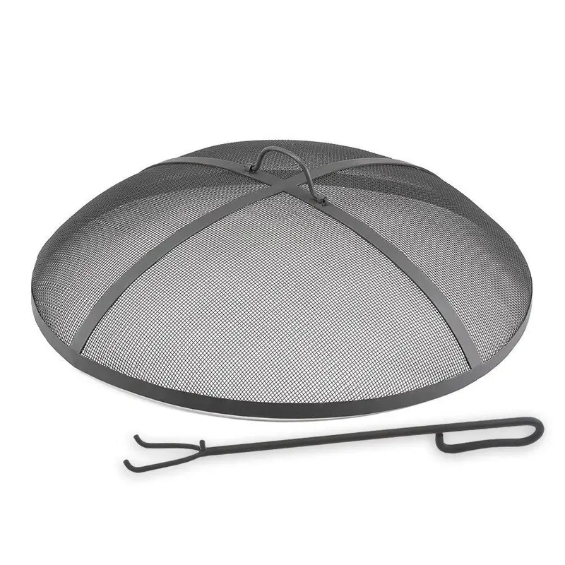 Good Directions 24-Inch Heavy-Duty Fireplace Spark Screen With Integrated Lifter Handle 1