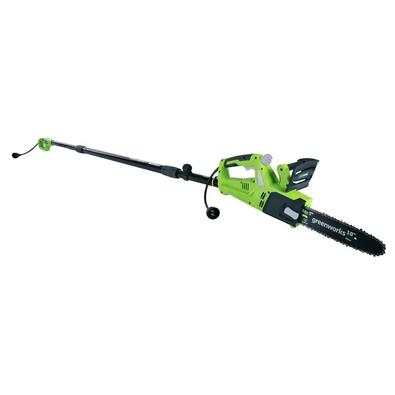 Greenworks 10-Inch Corded Chainsaw & Adjustable Pole Saw Combo (6-Amp Pscs06B00) 1