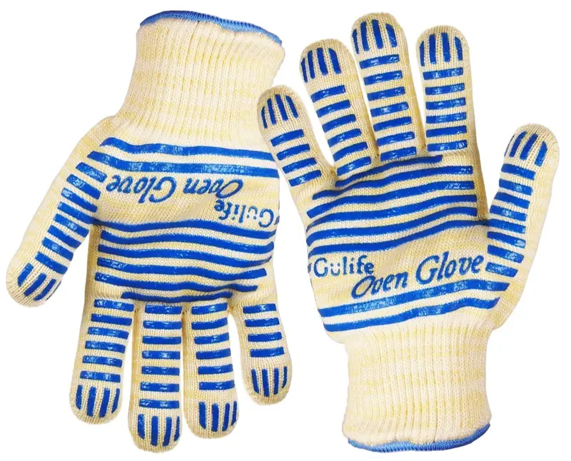 Gulife En407-Certified Oven Gloves – Heat-Resistant To 662°F (350°C), Level 3 Protection, Gift-Packaged (2 Pcs) 1