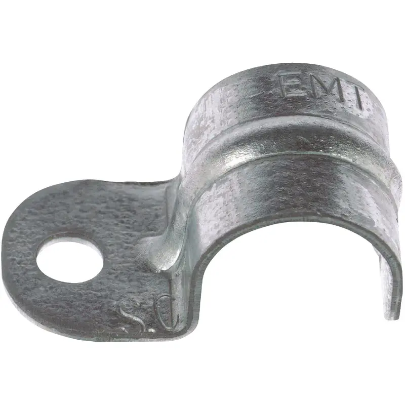 Halex Emt Conduit Strap – 1-1/2" Click-On, 1-Hole Design (2-Pack) 1