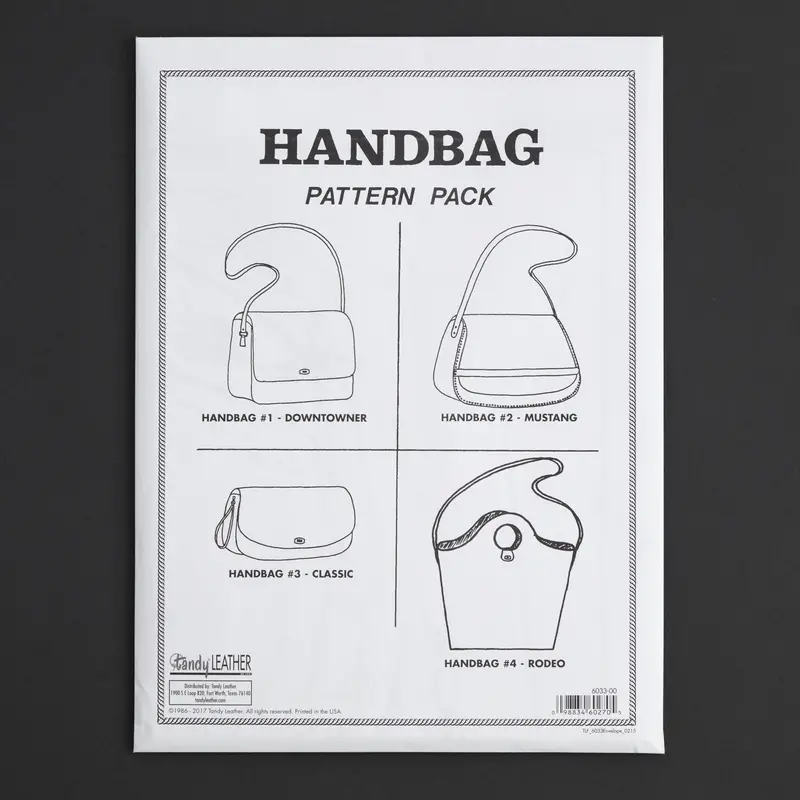 Handbag Design And Construction Pattern Pack 1
