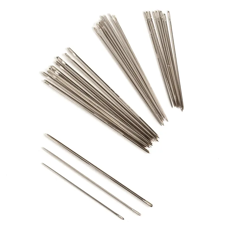 Harness Needle Set – 10 Precision Leather Needles 1