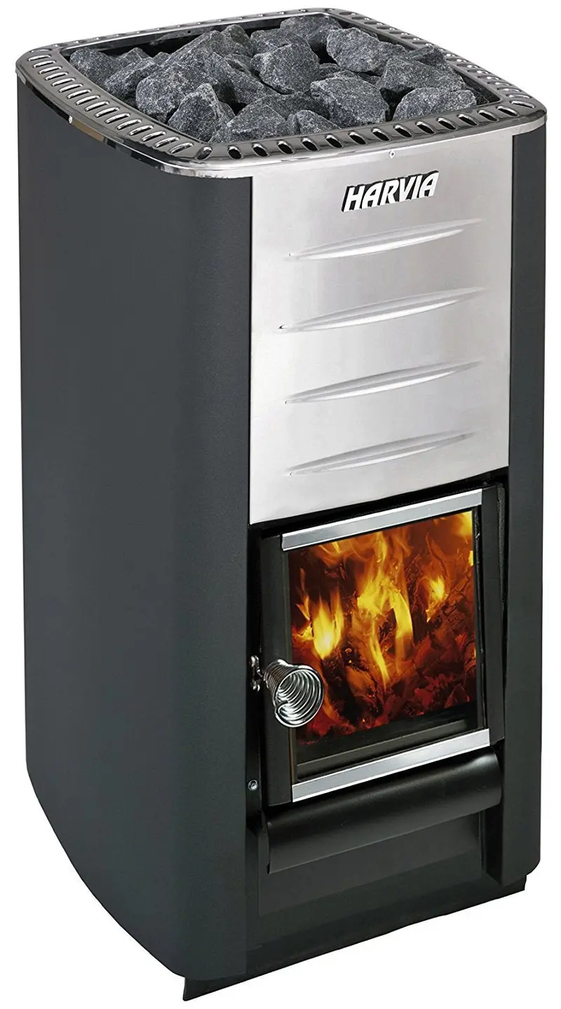 Harvia M3 Wood-Burning Sauna Heater – Compact, High-Output Heater For Traditional Saunas 1