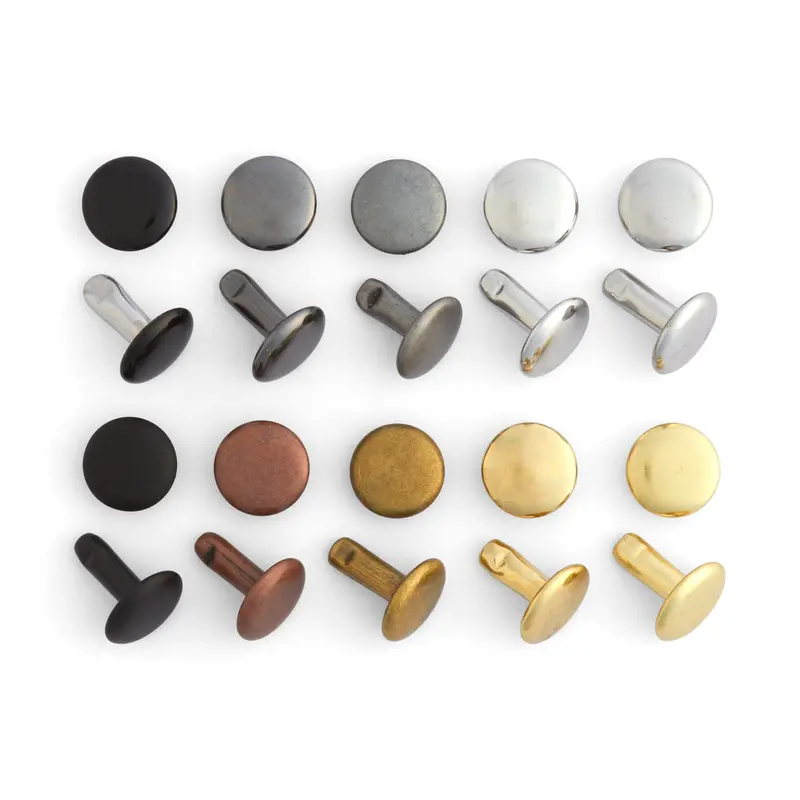Heavy-Duty Double Cap Rivets – 1000-Piece Bulk Pack 1