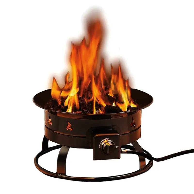 Heininger 5995 Propane Fire Pit – 58,000 Btu Portable Outdoor Heating Solution 1
