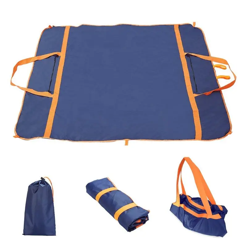 Heyjude Compact Waterproof Picnic Blanket – Foldable Outdoor Mat With Carry Bag For Beach, Travel, And Recreation 1