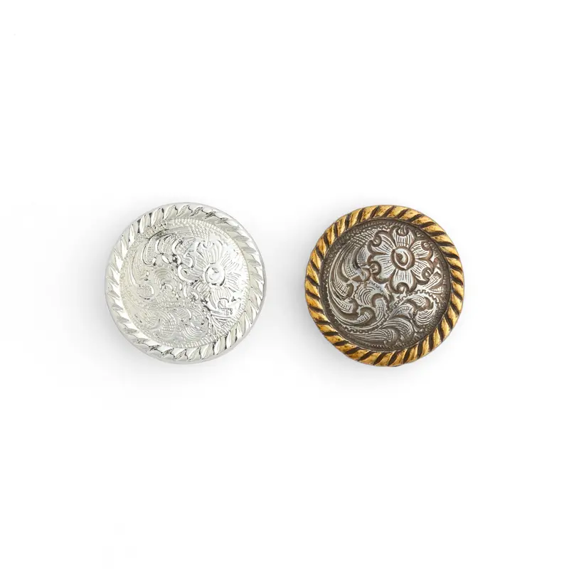 High Sierra Concho Embellishment – Decorative Metal Accent 1