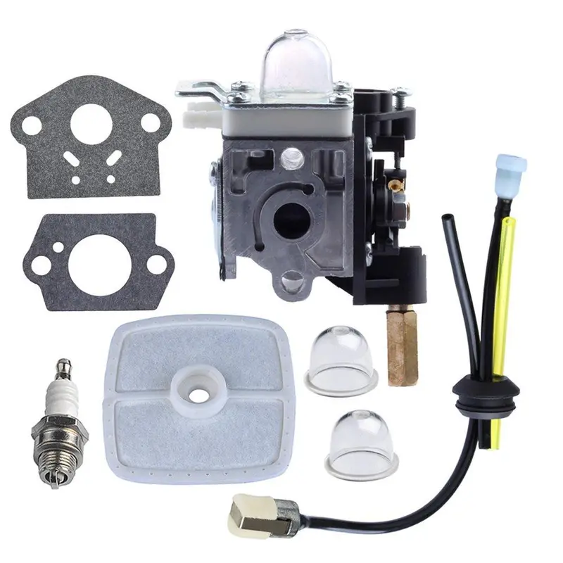 Hipa Carburetor Replacement Kit With Spark Plug & Fuel System Maintenance Parts For Echo Trimmers 1