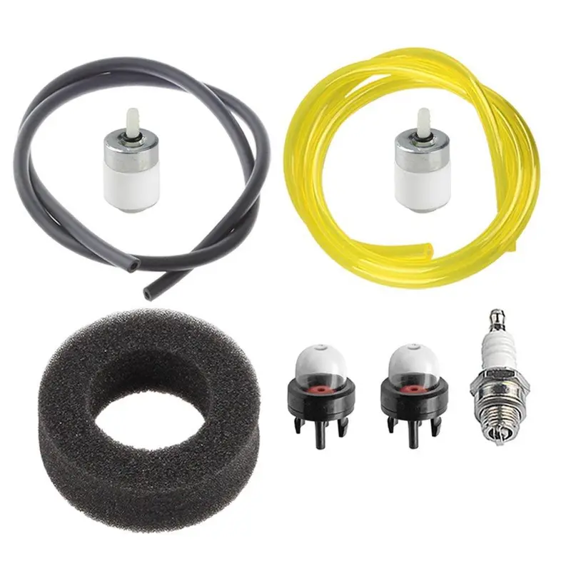 Hipa Fuel Line Tune-Up Kit With Air Filter For Mtd, Ryobi, And Other Gas-Powered Trimmers & Brushcutters (Model Numbers 704Rvp, 725R, 750R, 280R, 410R, Etc.) 1
