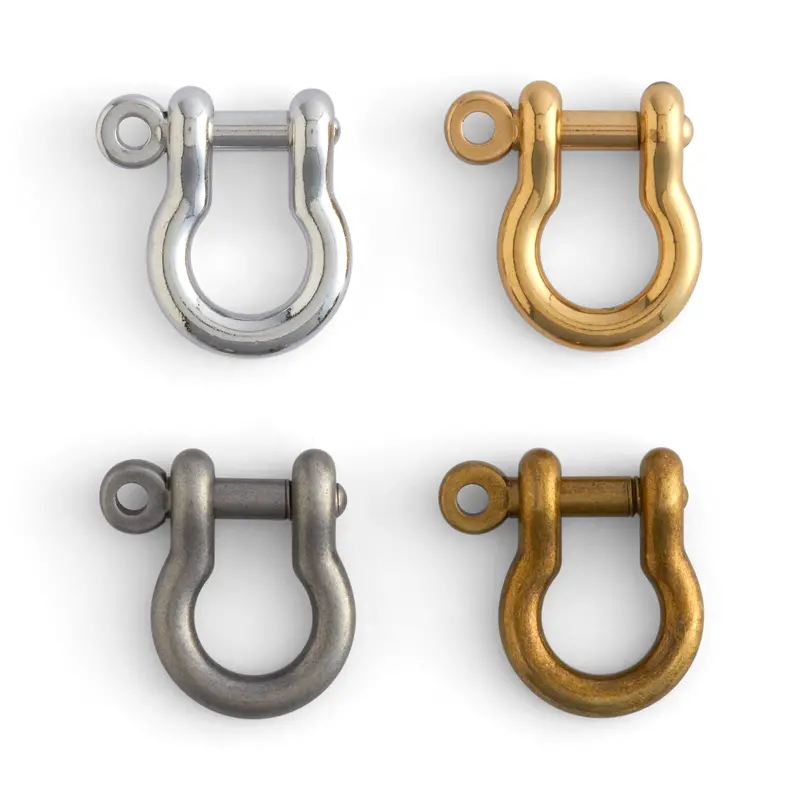 Horseshoe-Shaped Shackles For Leatherwork 1