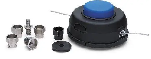 Husqvarna T35 Tap Advance Trimmer Head – Pre-Wound Straight Shaft Replacement With .095" Line 1