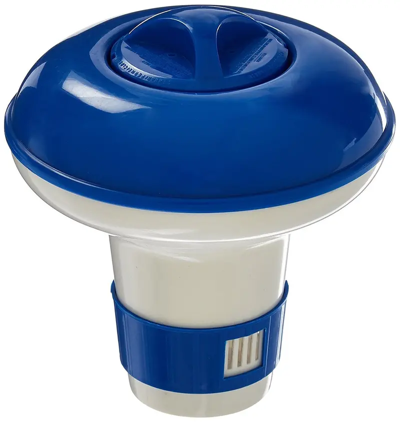 Hydrotools Floating Mini Tablet Dispenser – Adjustable Spa Chemical Feeder By Swimline 1