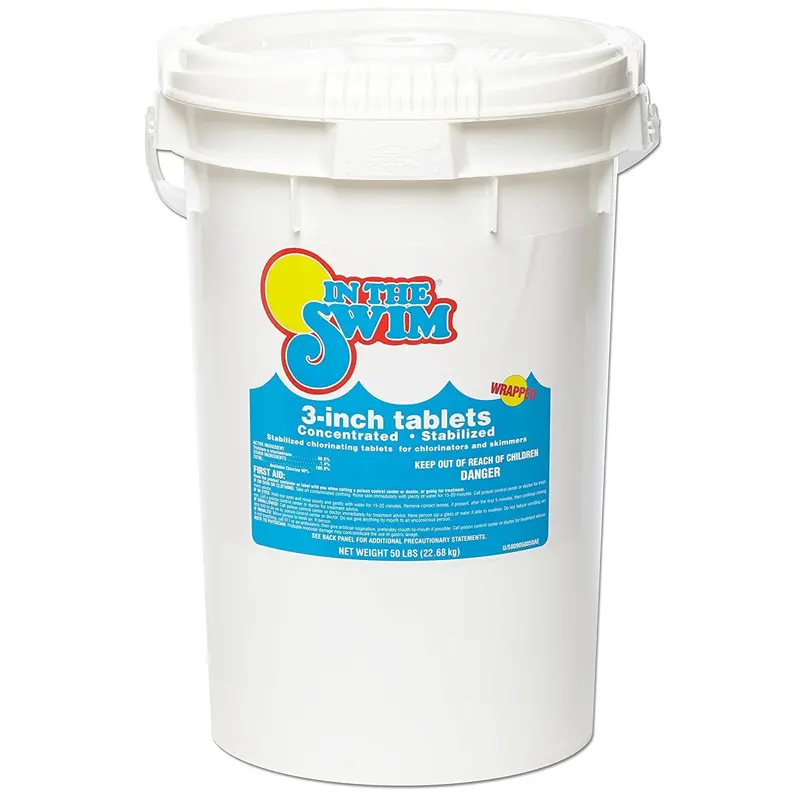 In The Swim 3" Chlorine Tablets – 50 Lb Bulk Pack For Residential And Commercial Pool Sanitization 1
