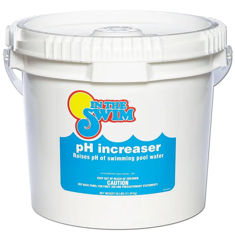 In The Swim Ph Increaser – 25 Lb Pail Of Sodium Carbonate For Balanced Pool Water Chemistry 1