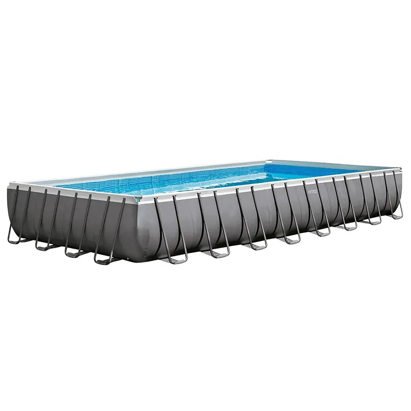 Intex Ultra Frame Saltwater Pool System – 32Ft X 16Ft X 52In Rectangular Kit With Filter Pump 1